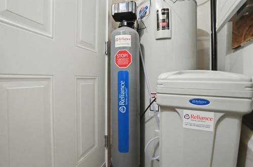 205 New Brighton Row Se, Calgary, AB - Indoor Photo Showing Basement