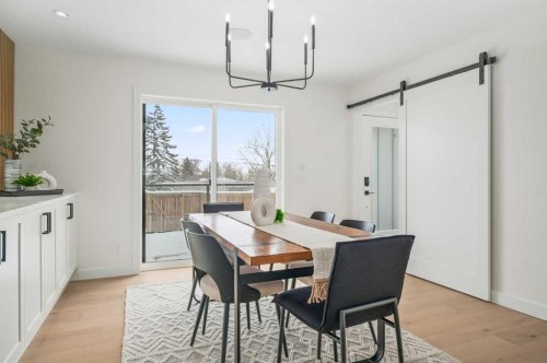3224 24A Street Sw, Calgary, AB - Indoor Photo Showing Dining Room