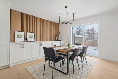 3224 24A Street Sw, Calgary, AB - Indoor Photo Showing Dining Room