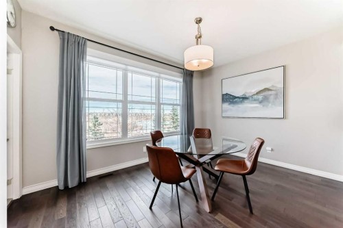 8 Masters Court Se, Calgary, AB - Indoor Photo Showing Dining Room