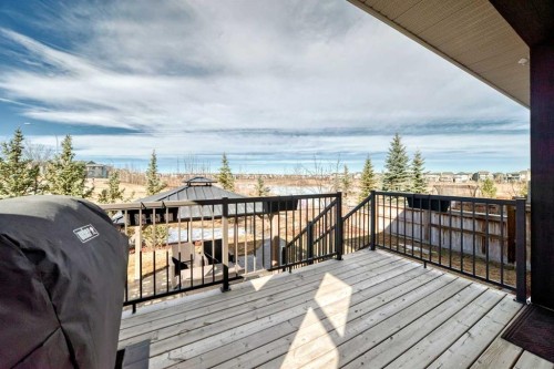 8 Masters Court Se, Calgary, AB - Outdoor With Deck Patio Veranda With View With Exterior