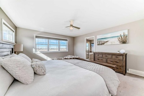 8 Masters Court Se, Calgary, AB - Indoor Photo Showing Bedroom