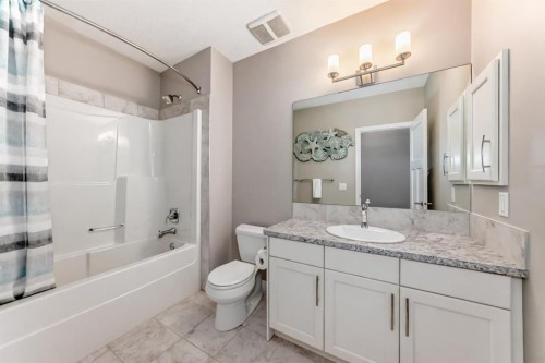 8 Masters Court Se, Calgary, AB - Indoor Photo Showing Bathroom