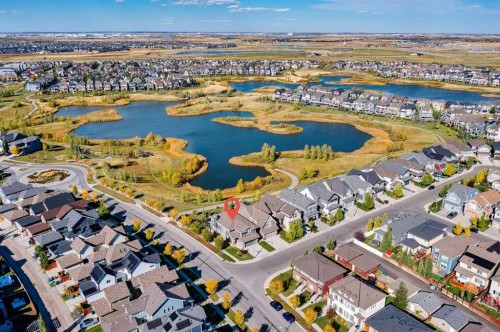 8 Masters Court Se, Calgary, AB - Outdoor With Body Of Water With View