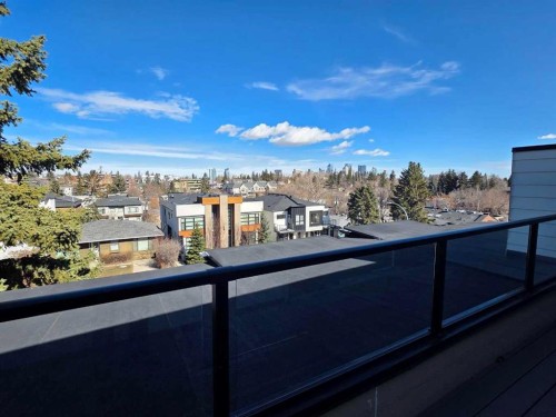 1529 29 Avenue Sw, Calgary, AB - Outdoor With Balcony With View