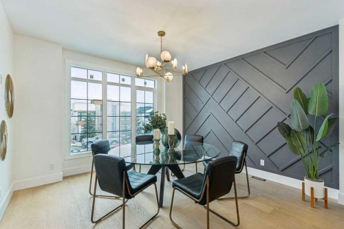 1529 29 Avenue Sw, Calgary, AB - Indoor Photo Showing Dining Room
