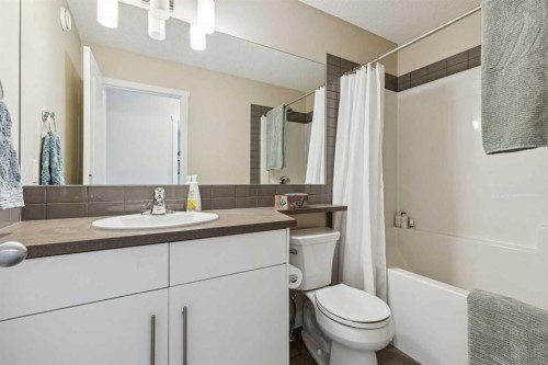 36 Sunrise Crescent, Cochrane, AB - Indoor Photo Showing Bathroom