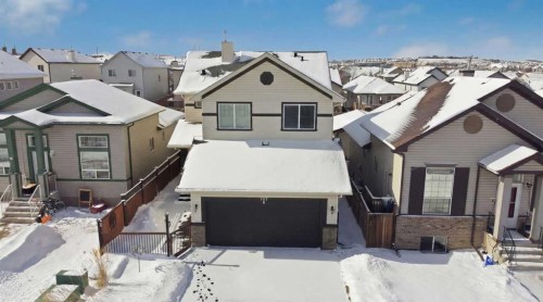 107 Cimarron Grove Circle, Okotoks, AB - Outdoor With Facade