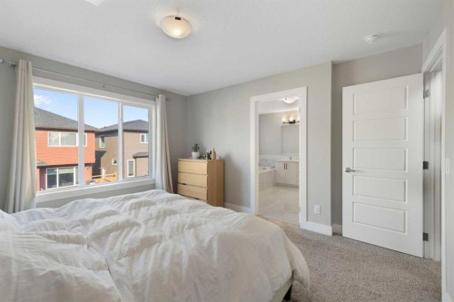 53 Savanna Heath Ne, Calgary, AB - Indoor Photo Showing Bedroom