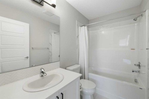 53 Savanna Heath Ne, Calgary, AB - Indoor Photo Showing Bathroom