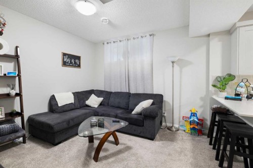 53 Savanna Heath Ne, Calgary, AB - Indoor Photo Showing Living Room