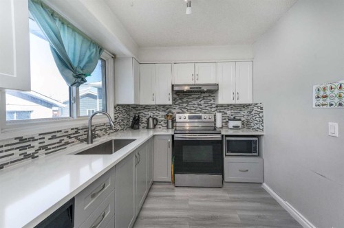 427 Rundlelawn Way Ne, Calgary, AB - Indoor Photo Showing Kitchen With Upgraded Kitchen