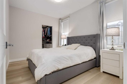 3205-200 Seton Circle Se, Calgary, AB - Indoor Photo Showing Bedroom