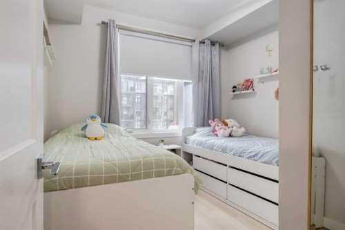 3205-200 Seton Circle Se, Calgary, AB - Indoor Photo Showing Bedroom