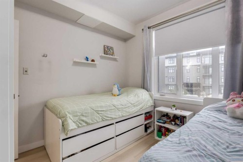 3205-200 Seton Circle Se, Calgary, AB - Indoor Photo Showing Bedroom