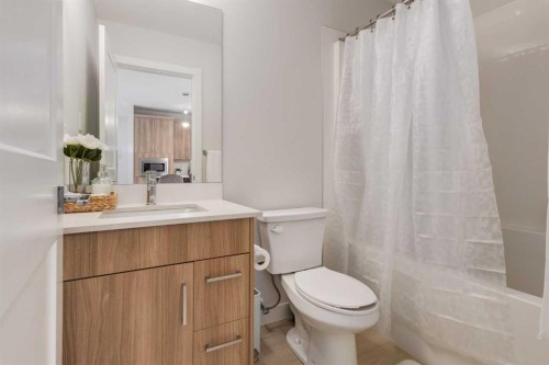 3205-200 Seton Circle Se, Calgary, AB - Indoor Photo Showing Bathroom