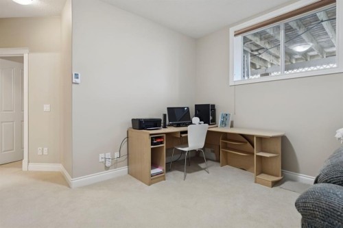 657 Woodside Court Nw, Airdrie, AB - Indoor Photo Showing Office