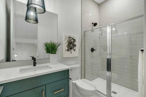 341 Limestone Bay, Balzac, AB - Indoor Photo Showing Bathroom