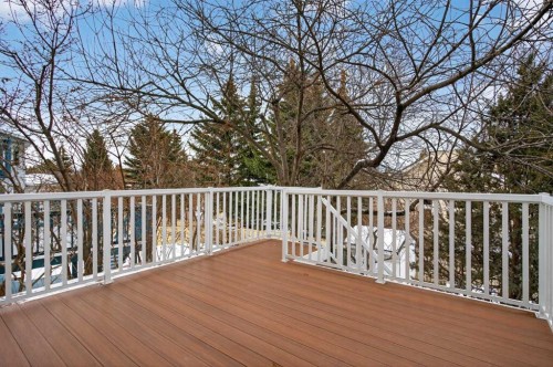 677 Hawkwood Boulevard Nw, Calgary, AB - Outdoor With Deck Patio Veranda