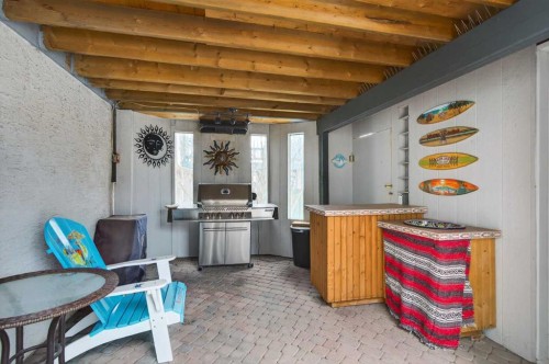 677 Hawkwood Boulevard Nw, Calgary, AB - Indoor Photo Showing Basement