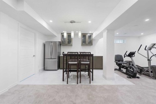 43 Edgebrook Cove Nw, Calgary, AB - Indoor Photo Showing Gym Room