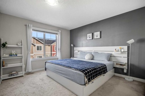 51 Redstone Circle Ne, Calgary, AB - Indoor Photo Showing Bedroom