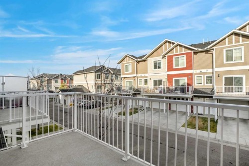 51 Redstone Circle Ne, Calgary, AB - Outdoor With Balcony