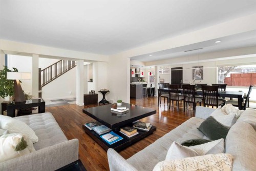 3323 Upton Place Nw, Calgary, AB - Indoor Photo Showing Living Room