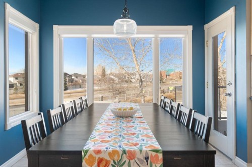 40 Arbour Estates Green Nw, Calgary, AB - Indoor Photo Showing Dining Room