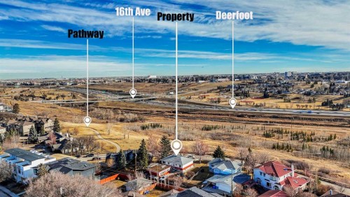 931 Robert Road Ne, Calgary, AB - Outdoor With View