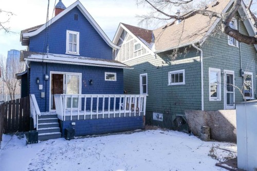434 Memorial Drive Nw, Calgary, AB - Outdoor With Deck Patio Veranda