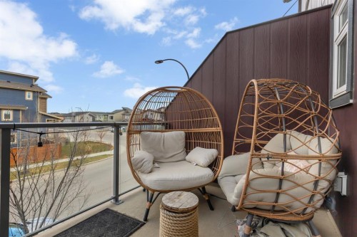 11 Sage Bluff Gate Nw, Calgary, AB - Outdoor With Balcony With Exterior
