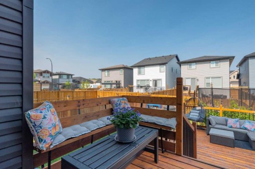 217 Buckskin Way, Cochrane, AB - Outdoor With Deck Patio Veranda With Exterior