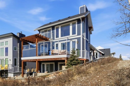419 Cottageclub Cove, Rural Rocky View County, AB - Outdoor With Balcony