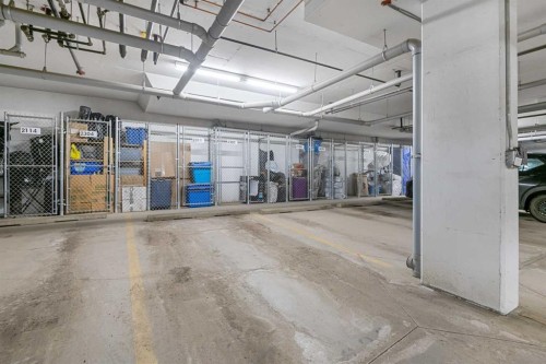 311-200 Auburn Meadows Common Se, Calgary, AB - Indoor Photo Showing Garage