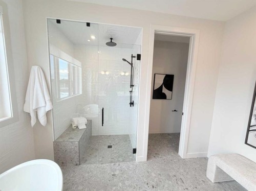 406 Crimson Ridge Place Nw, Calgary, AB - Indoor Photo Showing Bathroom