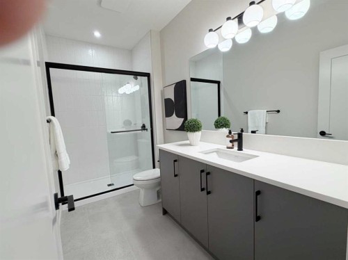 406 Crimson Ridge Place Nw, Calgary, AB - Indoor Photo Showing Bathroom