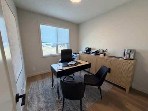 406 Crimson Ridge Place Nw, Calgary, AB - Indoor Photo Showing Office