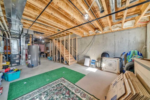 103-116 Saddlestone Heath Ne, Calgary, AB - Indoor Photo Showing Basement