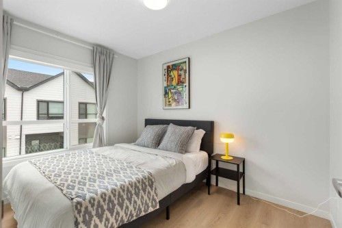 608-20295 Seton Way Se, Calgary, AB - Indoor Photo Showing Bedroom