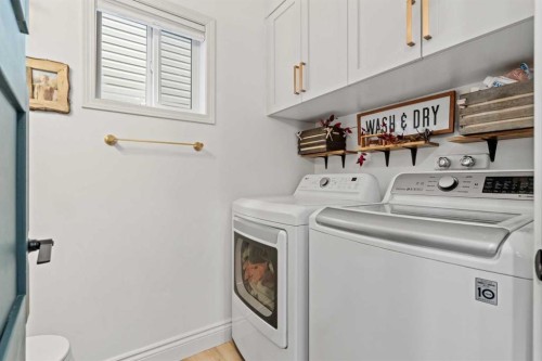 168 Chaparral Ridge Circle Se, Calgary, AB - Indoor Photo Showing Laundry Room