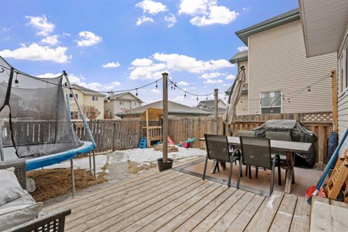 168 Chaparral Ridge Circle Se, Calgary, AB - Outdoor With Deck Patio Veranda With Exterior