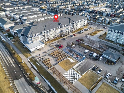 2408-76 Cornerstone Passage Ne, Calgary, AB -  With View
