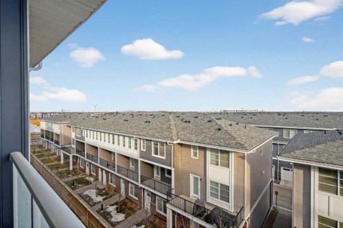 2408-76 Cornerstone Passage Ne, Calgary, AB - Outdoor With Balcony