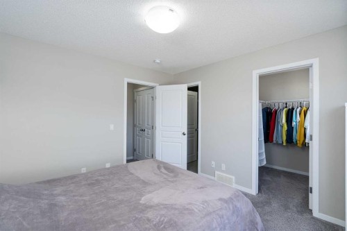 849 Mahogany Boulevard Se, Calgary, AB - Indoor Photo Showing Bedroom