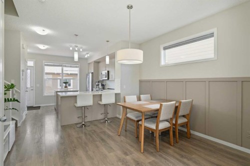 849 Mahogany Boulevard Se, Calgary, AB - Indoor Photo Showing Dining Room
