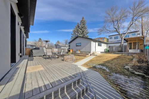 4512 21 Avenue Nw, Calgary, AB - Outdoor With Deck Patio Veranda