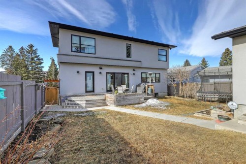 4512 21 Avenue Nw, Calgary, AB - Outdoor With Deck Patio Veranda