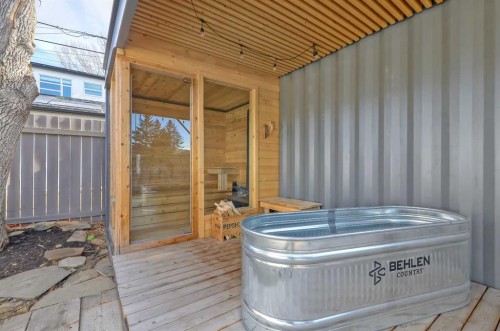 4512 21 Avenue Nw, Calgary, AB - Outdoor With Deck Patio Veranda With Exterior