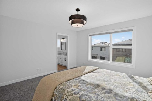 78 Silverton Glen Crescent Sw, Calgary, AB - Indoor Photo Showing Bedroom